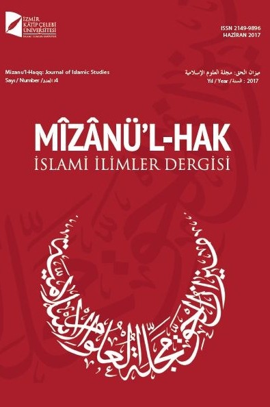Mizanu'l-Haqq: Journal of Islamic Studies